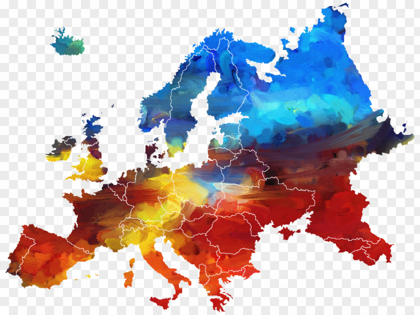 Europe United Kingdom Vector Map Globe PNG