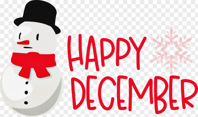 Happy December PNG