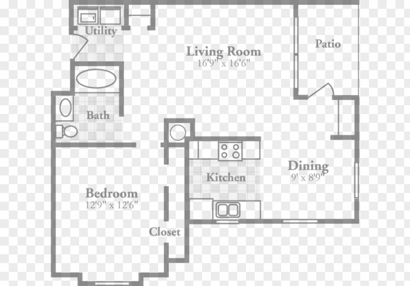House Floor Plan Varia At Oakrest Apartments Ormond Beach PNG