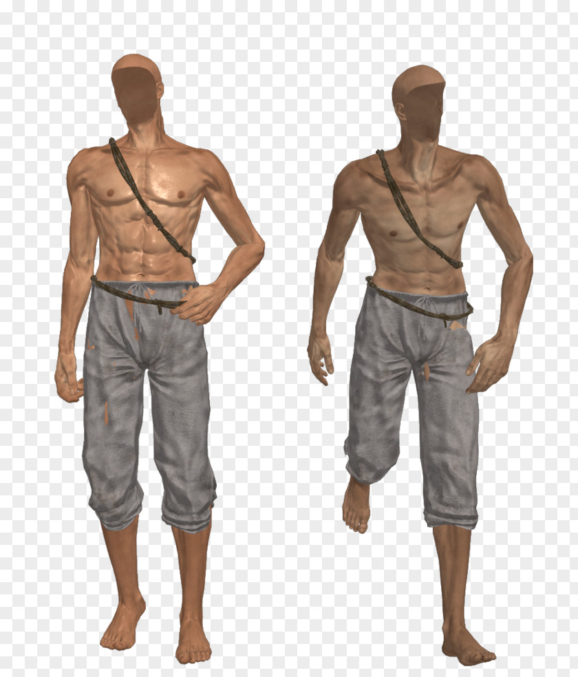 Model Male Human Body Muscle PNG