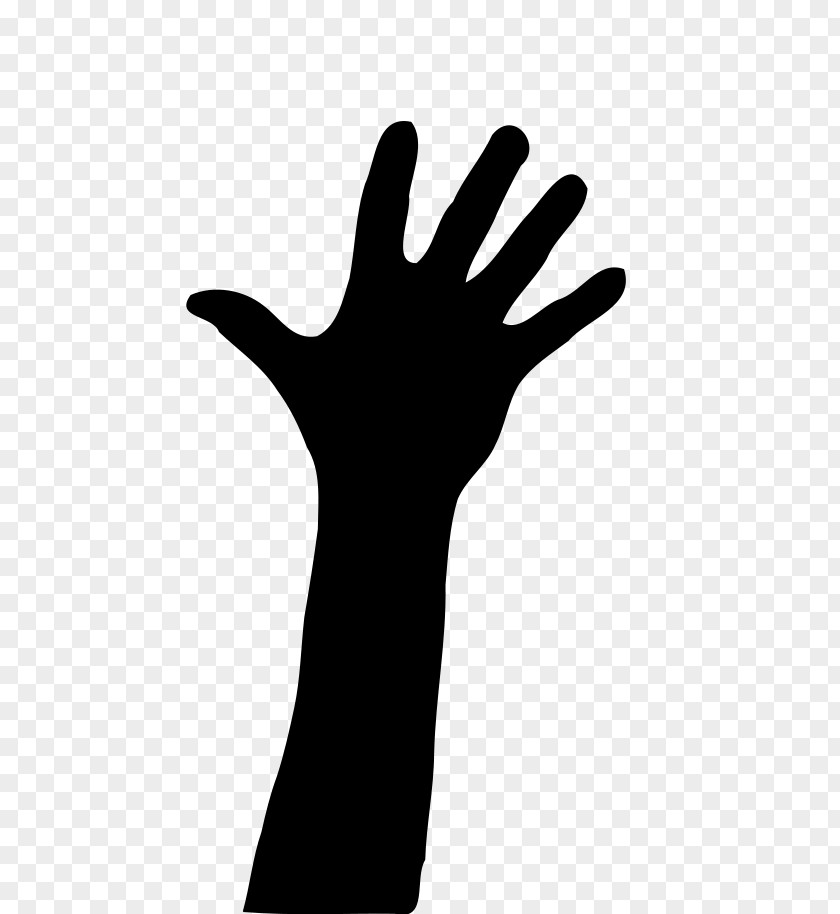 Raise Hands Praying Silhouette Clip Art PNG