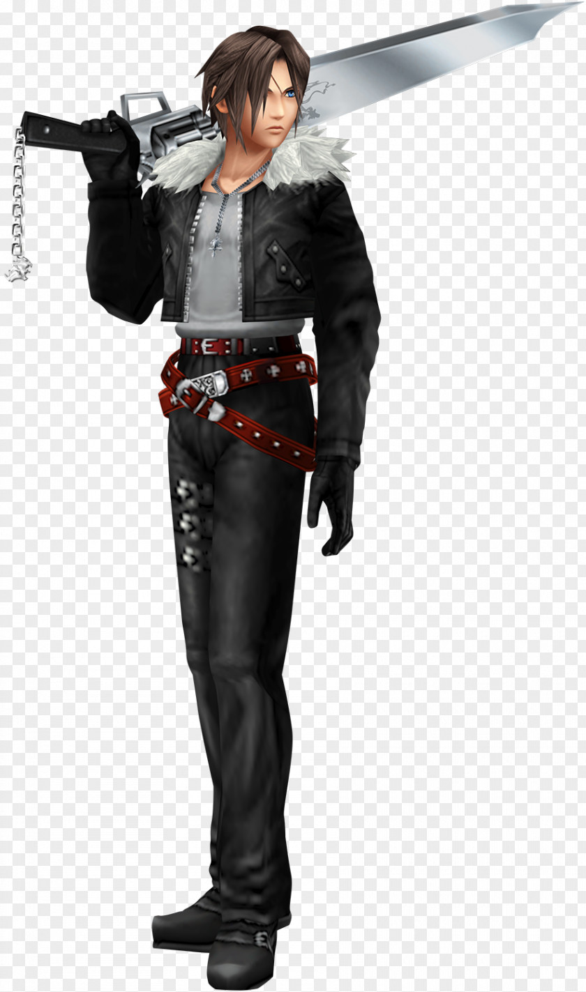 Squall Leonhart Dissidia 012 Final Fantasy Costume Game Mod PNG