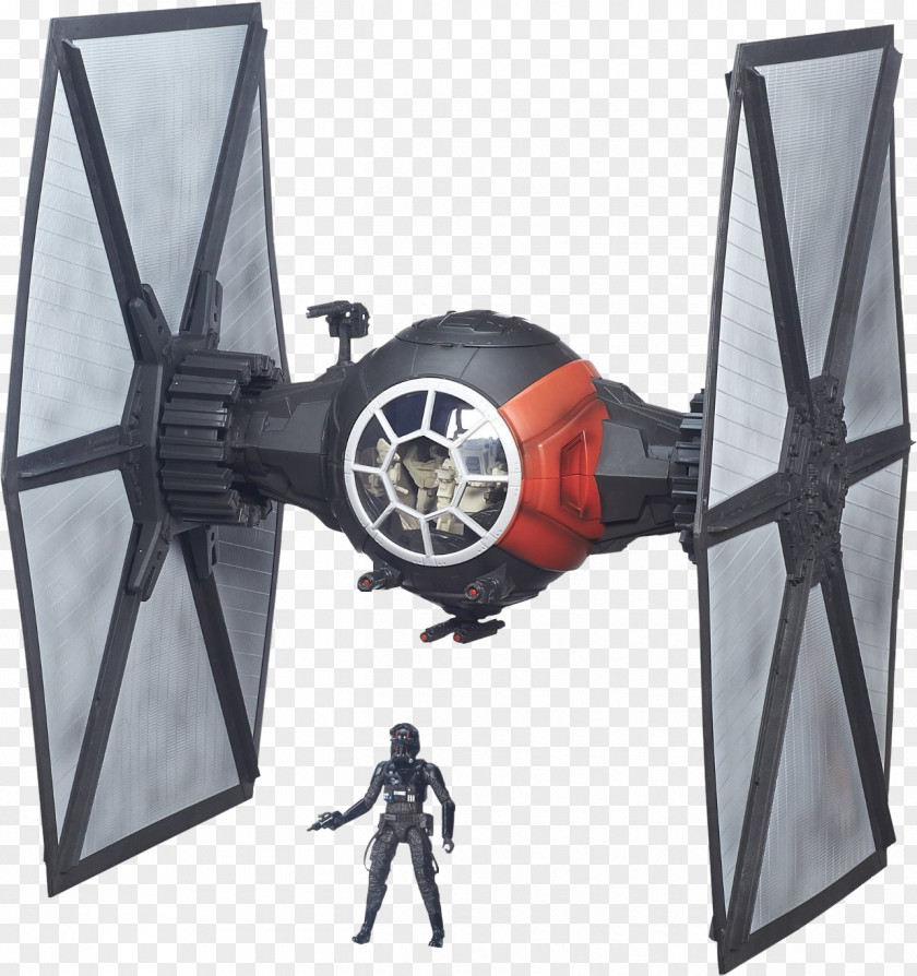 Tie Star Wars: The Black Series TIE Fighter First Order Action & Toy Figures PNG