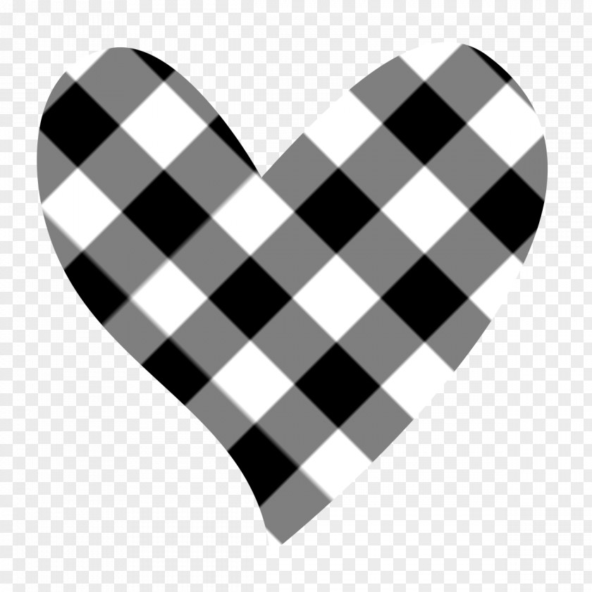 White Heart Cliparts T-shirt Tartan Flannel Gingham PNG