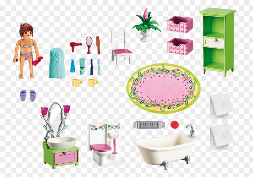 Bathroom Playmobil Dollhouse Toy Amazon.com PNG