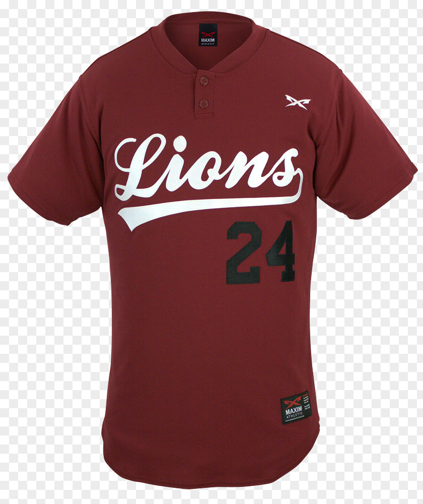 Lions Cheer Uniforms T-shirt Baseball Uniform Sports Fan Jersey PNG