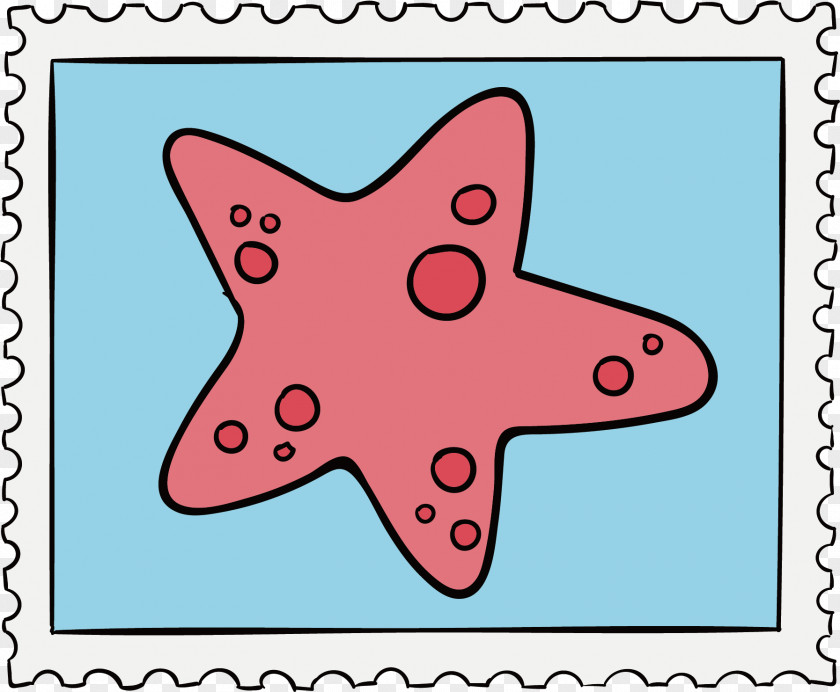 Pink Starfish Vector Pisaster Brevispinus Clip Art PNG