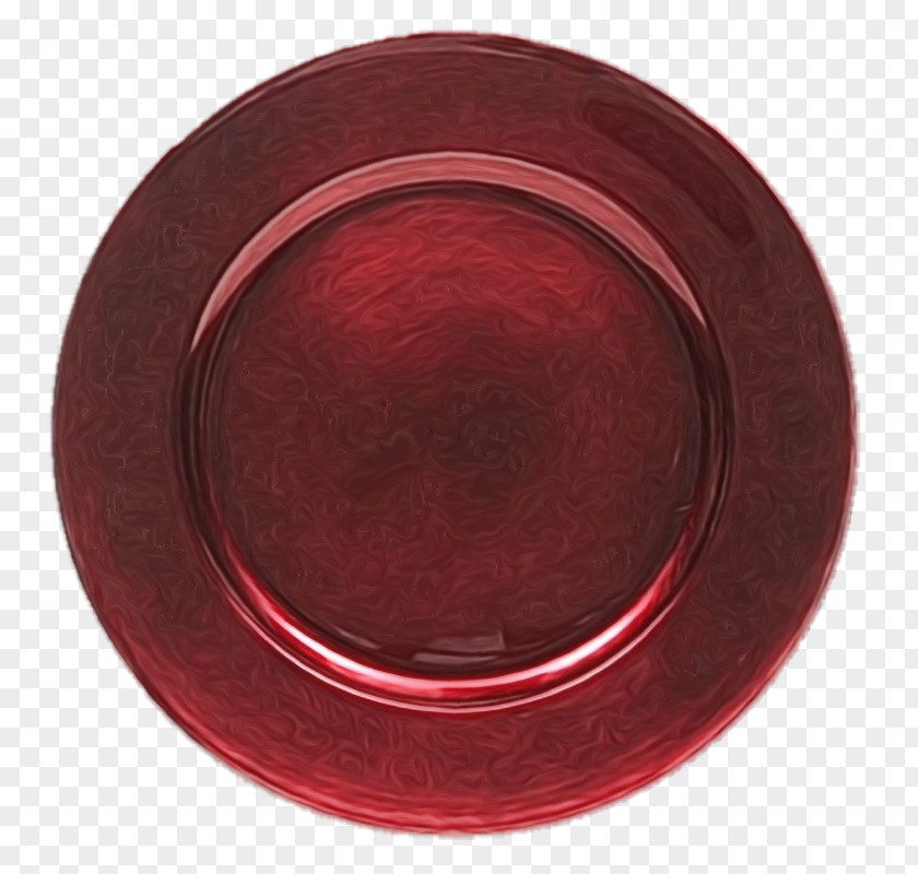 Platter Tableware Red Circle PNG