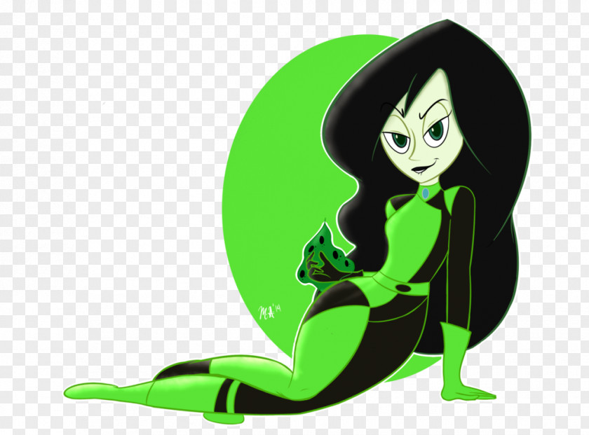 Shego Character Voice Acting Art PNG
