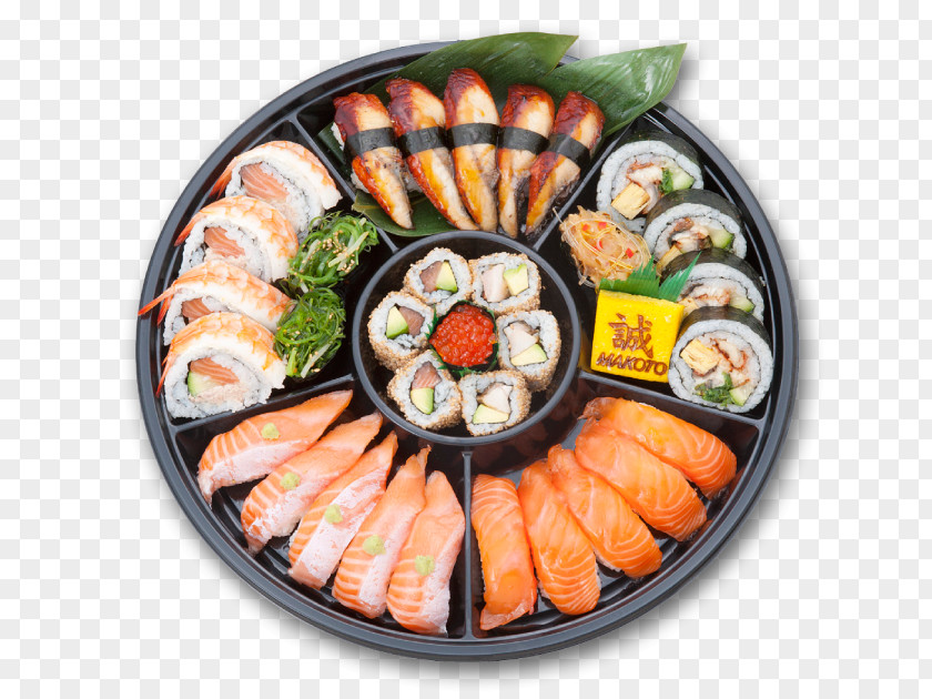 Sushi Va Sashimi California Roll Gimbap Platter PNG