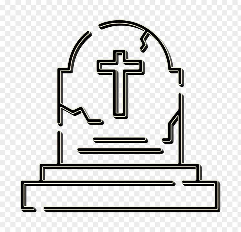 Symbol Logo Cemetery Icon Grave Gravestone PNG