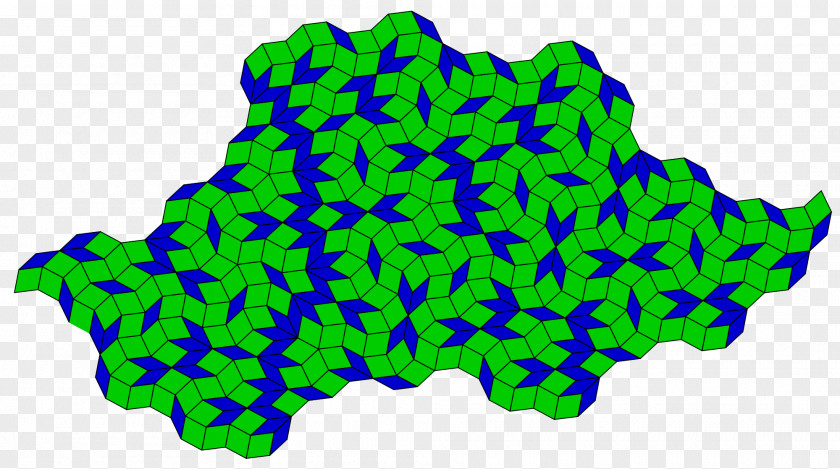 Tiles Penrose Tiling Aperiodic Tessellation Set Of Prototiles Mathematician PNG