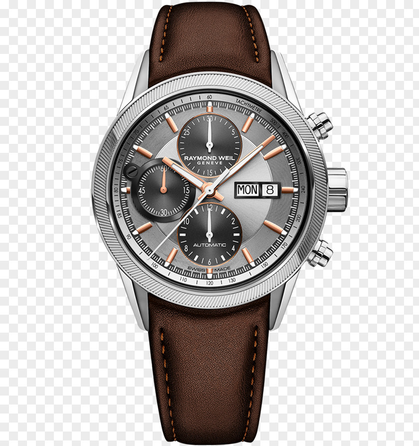 Watch Raymond Weil Chronograph Automatic Power Reserve Indicator PNG