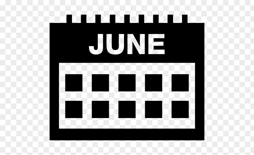 Calendar June Date PNG