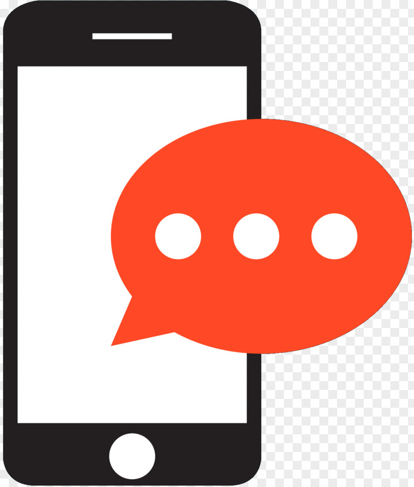 IPhone 6 Thansen Glass Black Text Messaging PNG