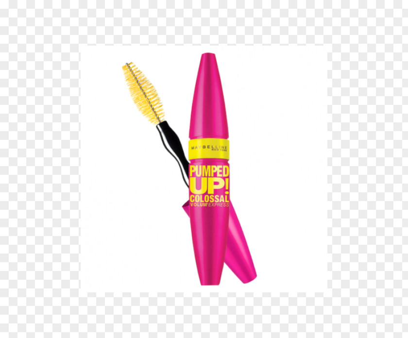 Maybelline Mascara Brush Product Pink M PNG