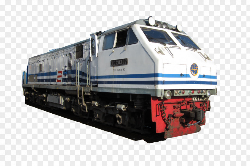 Rel Kereta Api Train Rail Transport Electric Locomotive Indonesia PNG