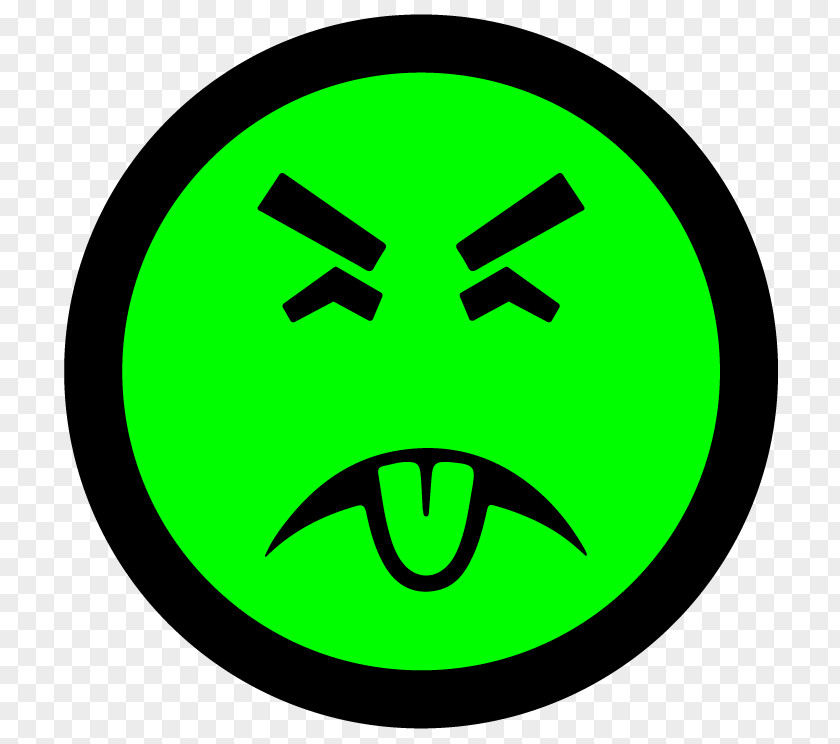 Sign Smile Green Circle PNG