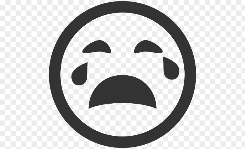 Smiley Emoticon Crying Clip Art PNG