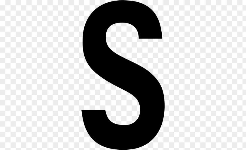 Letter S Blackletter Alphabet PNG