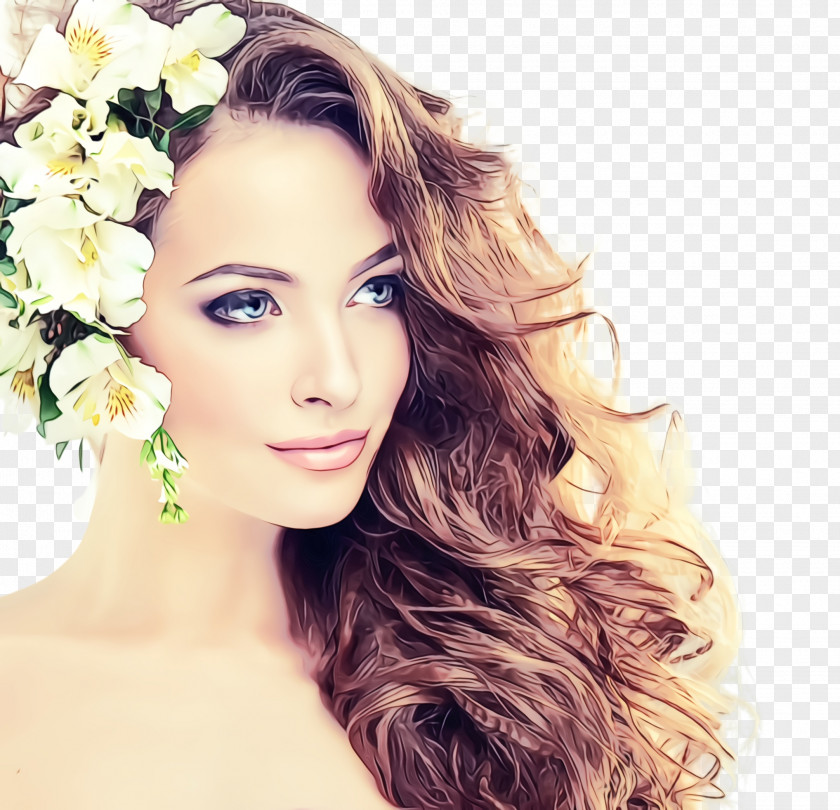 Lip Brown Hair Face Hairstyle Skin Eyebrow PNG