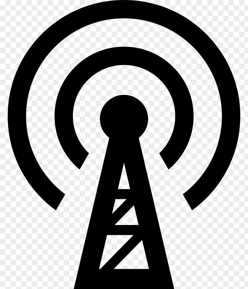 Microphone Signal Tower PNG