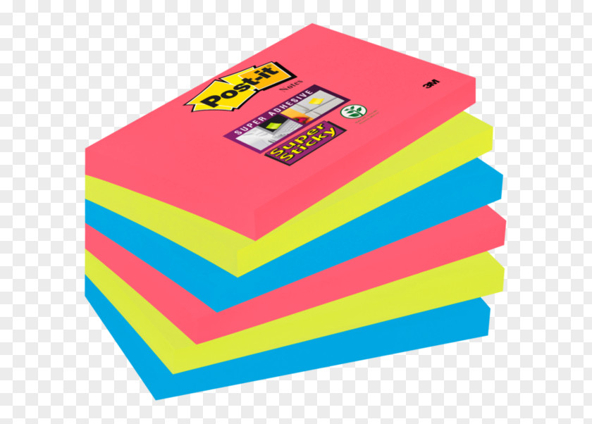 Post-it Note Genius DX-110 Adhesive Post-It SUPER STICKY Stick N Magic 76x 100 Sheets PNG