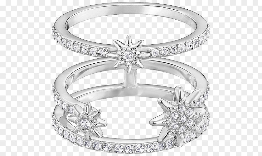 Swarovski Jewelry Ring Opening Earring AG Jewellery Size PNG