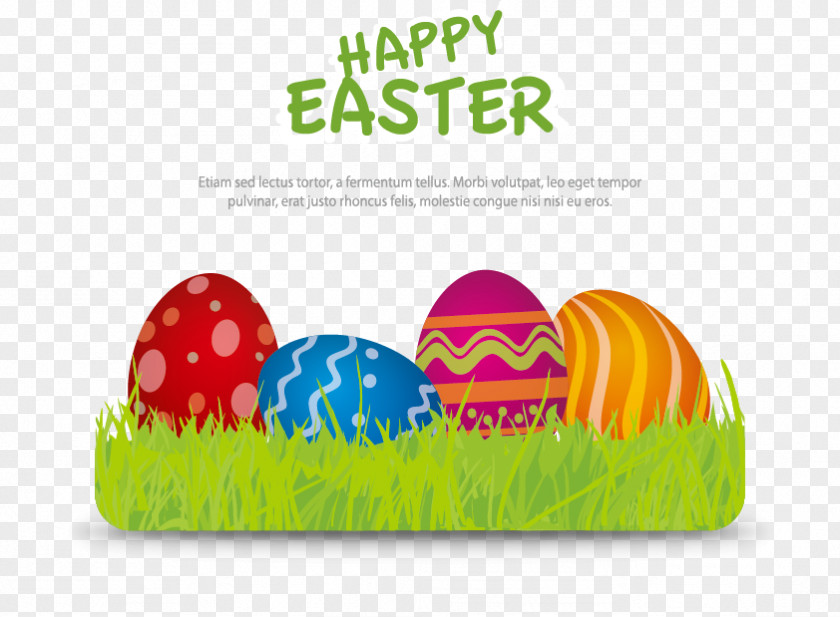 Vector Illustration Easter Eggs Bunny Egg PNG