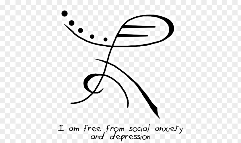 Angelic Runes And Their Meanings Social Anxiety Disorder Depression Tattoo PNG