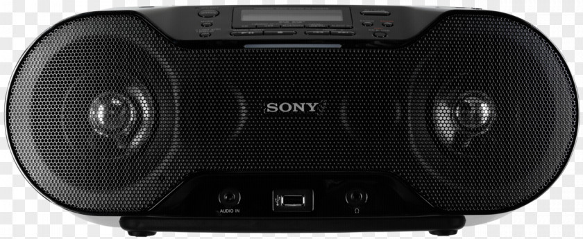 Bluetooth Boombox Sony ZS-RS70BTB DAB+ Radio/CD AUX Corporation Compact Disc PNG