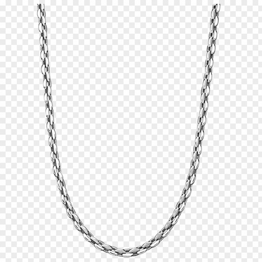 Chain Necklace Jewellery Sterling Silver Charms & Pendants PNG