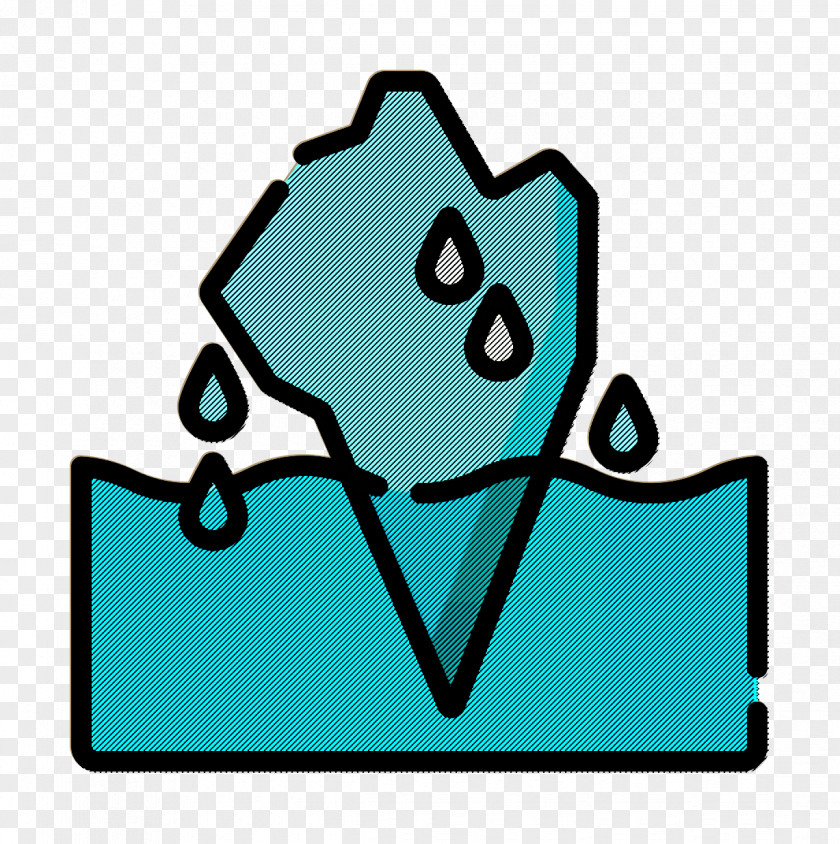 Iceberg Icon Climate Change PNG