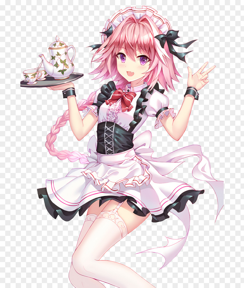 Astolfo Fate/Grand Order Fate/stay Night Miss Kobayashi's Dragon Maid PNG night Maid, Anime clipart PNG