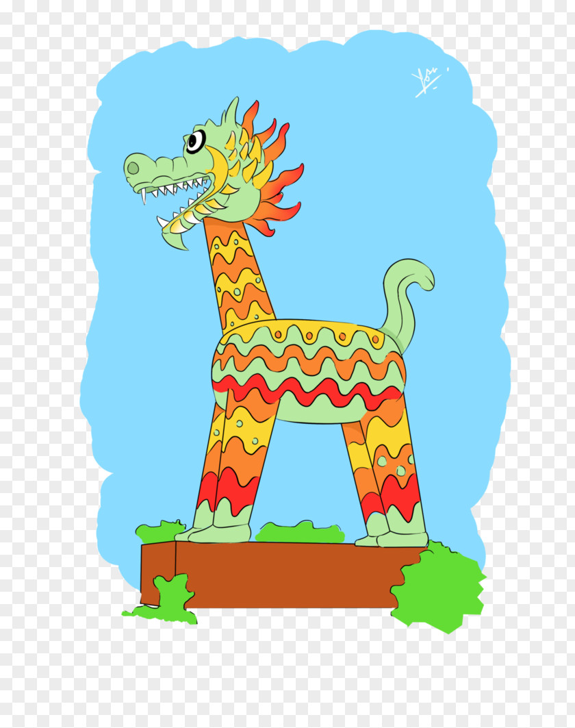 Giraffe Drawing Digital Art Illustration Clip PNG