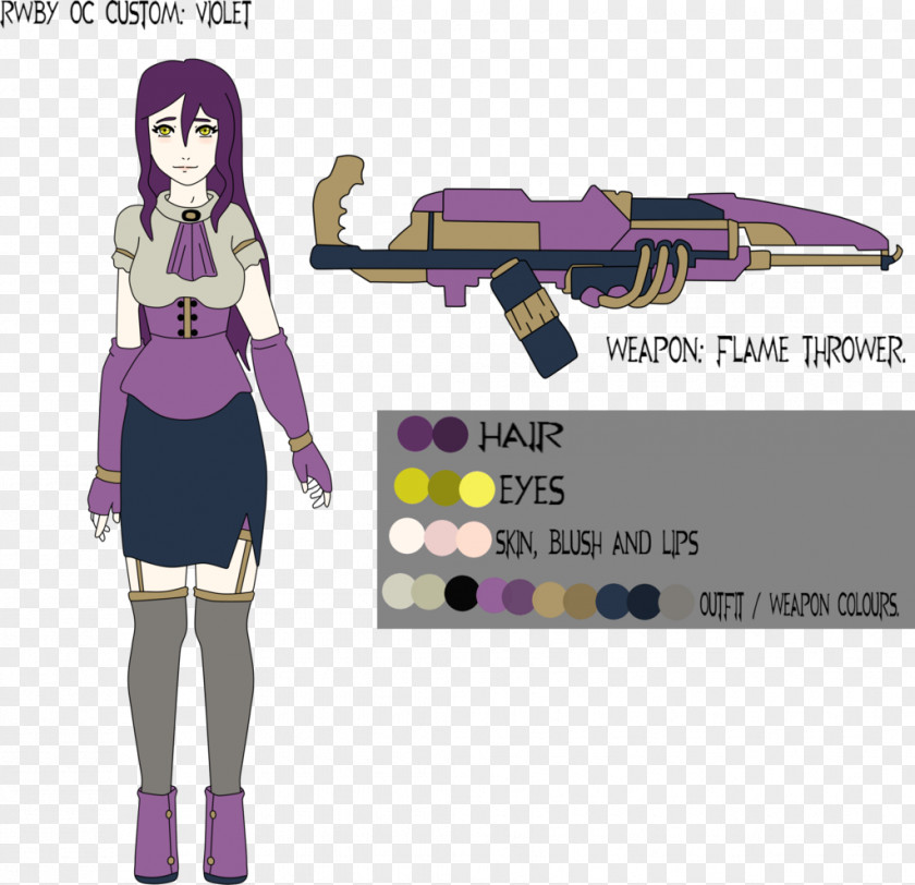 Yellow Poster Design Concept Art Weapon Character Purple PNG