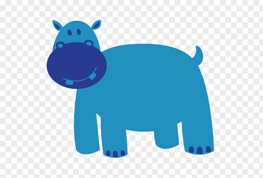 Animal Graphics Hippopotamus Colorful Animals Clip Art PNG