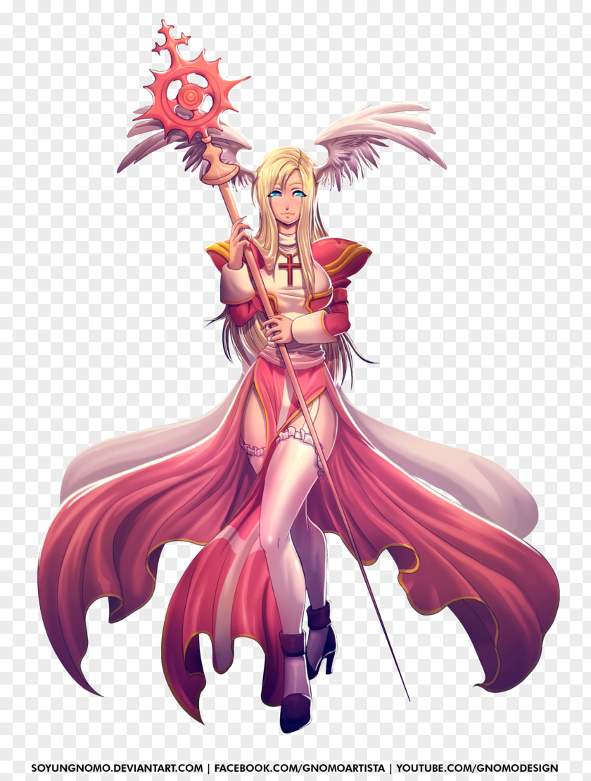 Brave The High Priestess Ragnarok Online Illustration Image PNG