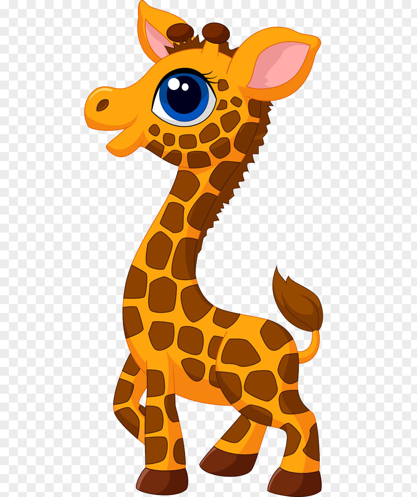 Giraffe Creative Cartoon Royalty-free Clip Art PNG