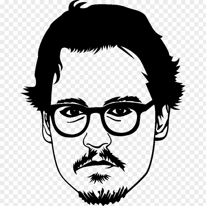 Johnny Depp Coloring Book Drawing Celebrity Film Producer PNG