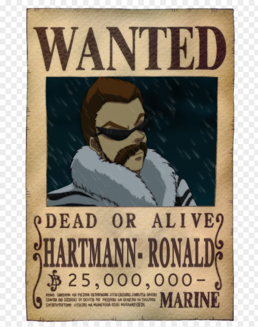 One Piece Usopp Nico Robin Monkey D. Luffy Wanted Poster PNG