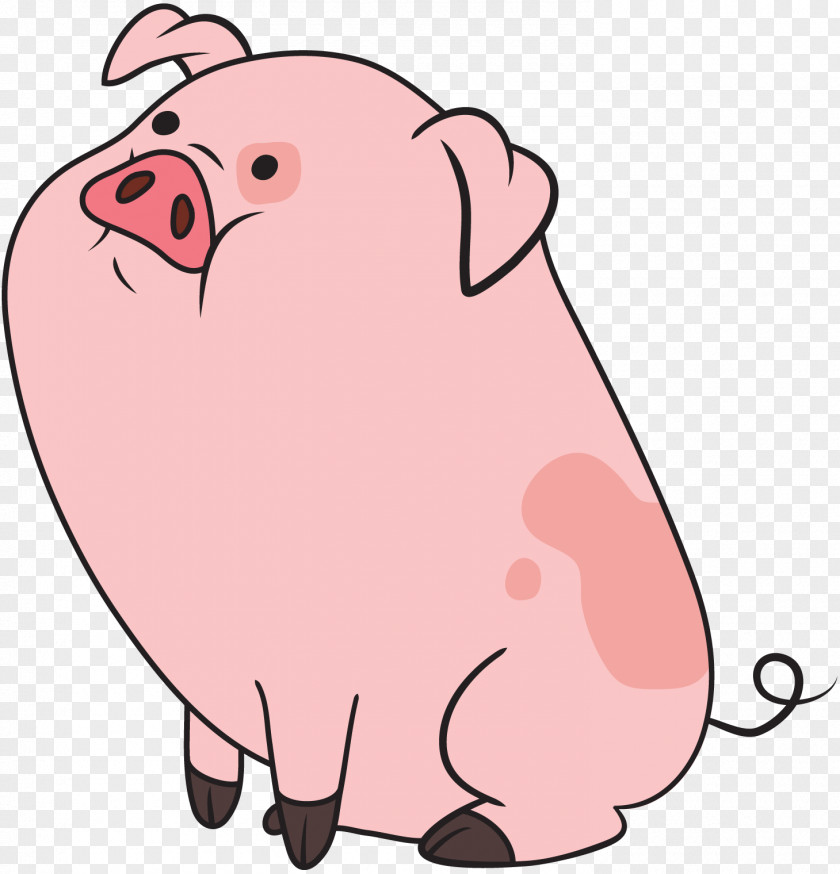 Pig Vector Animation Mabel Pines Clip Art PNG