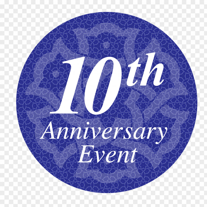 10th Anniversary Label Adhesive If(we) Tagged Logo PNG