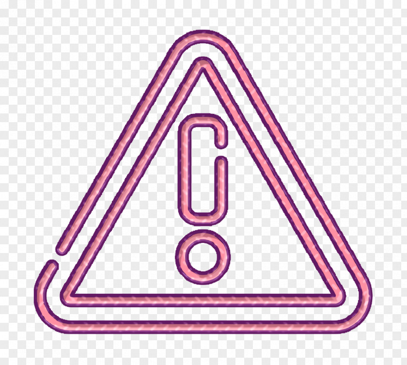 Attention Icon Error Signals & Prohibitions PNG