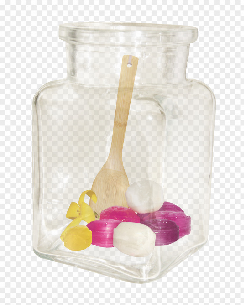 Candy Jar Bottle Glass PNG