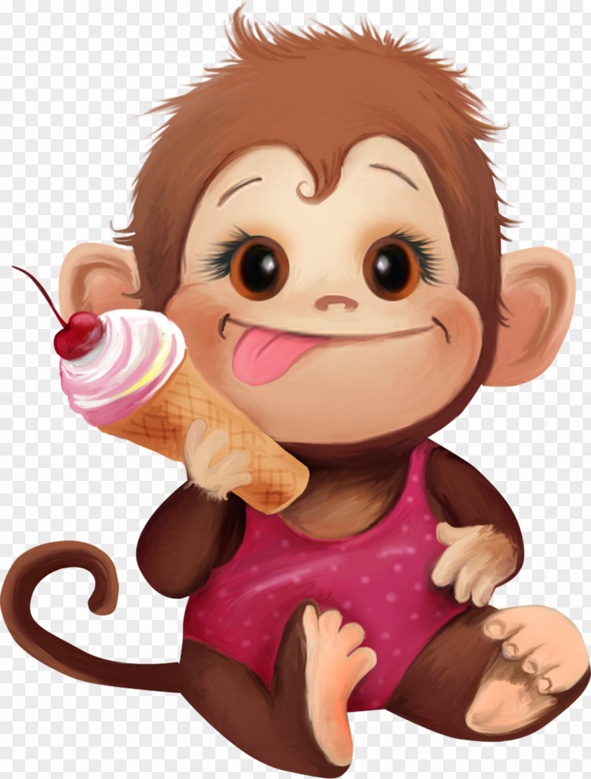 Little Monkey Baby Monkeys Drawing Clip Art PNG