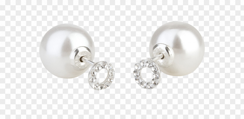 Silver Rings Pearl Earring Body Jewellery PNG