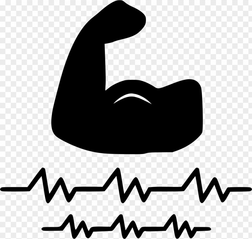 Strong Icon Electromyography Biofeedback Muscle Anxiety PNG