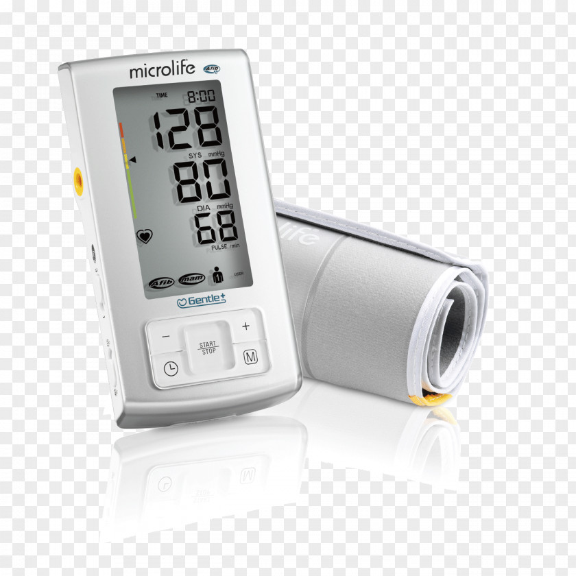 Blood Microlife Corporation Atrial Fibrillation Sphygmomanometer Pressure AFIB Technology PNG