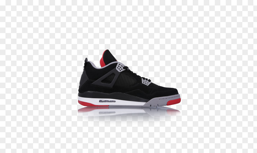 Bred Jordan 30 Sports Shoes Air 4 Retro Black // Cement Grey 308497 089 Basketball Shoe PNG